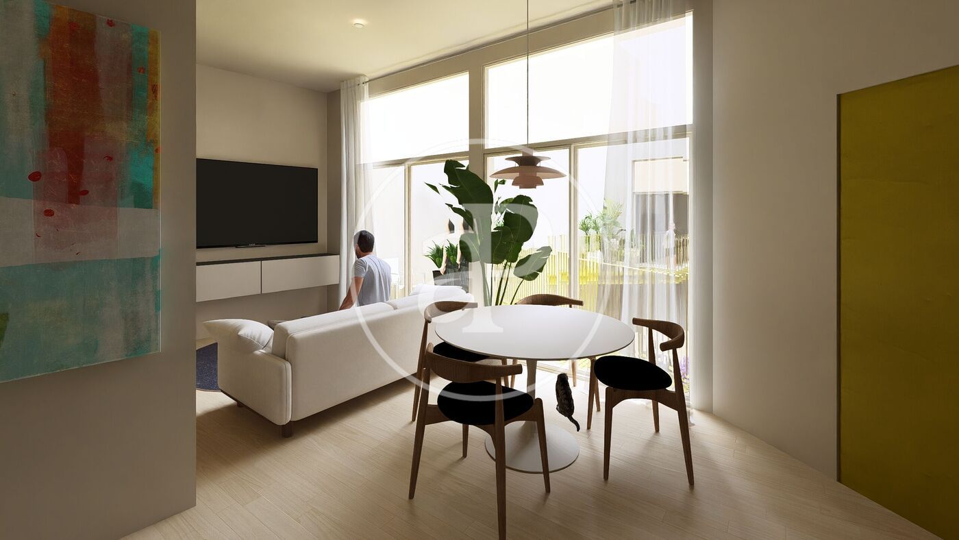 Sala d'estar de Casa o xalet en venda en El Puig de Santa Maria amb Aire condicionat, Calefacció i Jardí privat