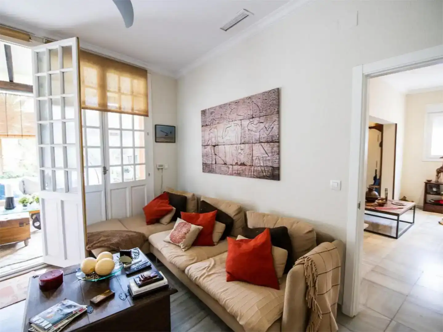 Sala de estar de Casa o chalet en venta en Jerez de la Frontera con Aire acondicionado, Piscina y Balcón