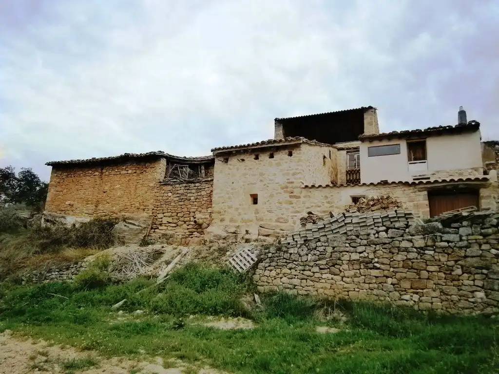 Exterior view of Country homes for sale in Fuentespalda  with Private garden, Terrace and Storage room