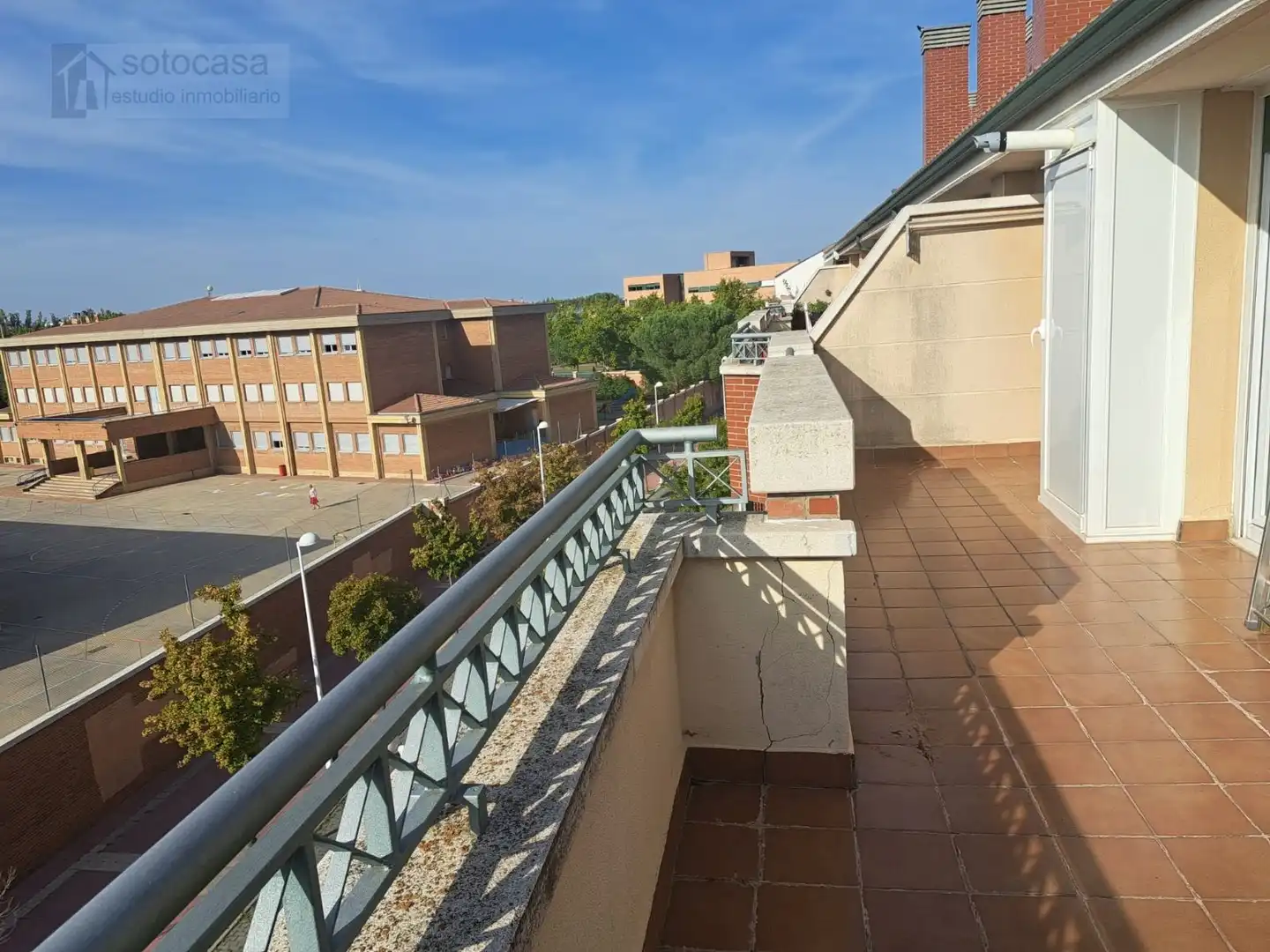 Terrace of Attic for rent in Valladolid  with Heating, Terrace and Swimming Pool
