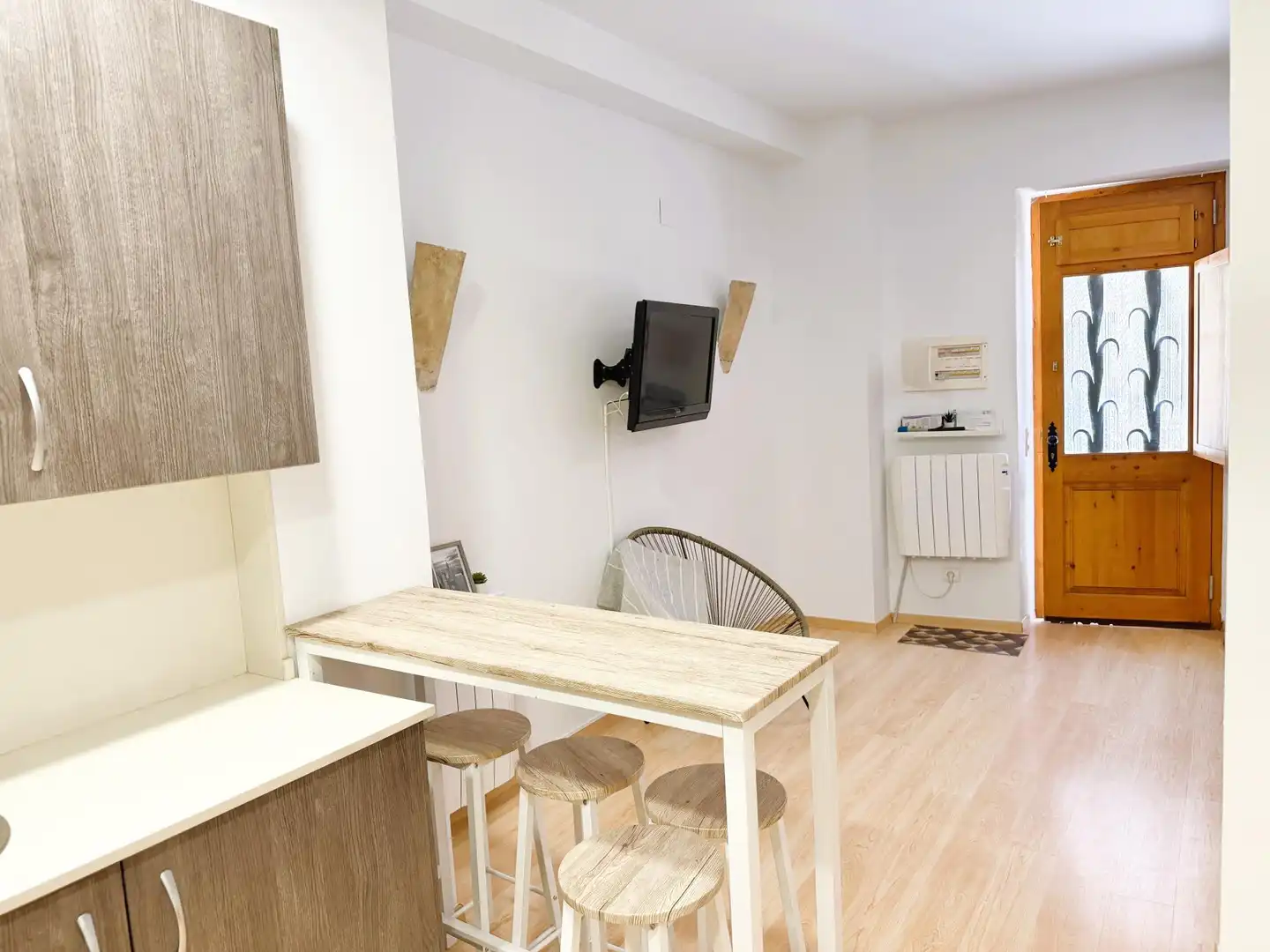 Living room of Flat for sale in Bagà  with Heating, Furnished and Oven