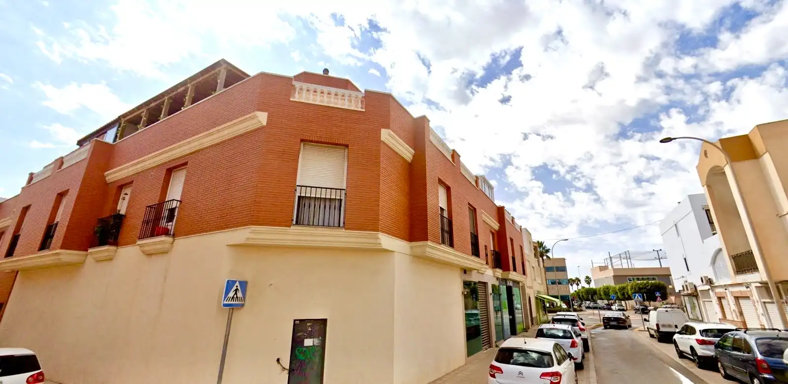 Exterior view of Attic for sale in El Ejido  with Air Conditioner and Terrace