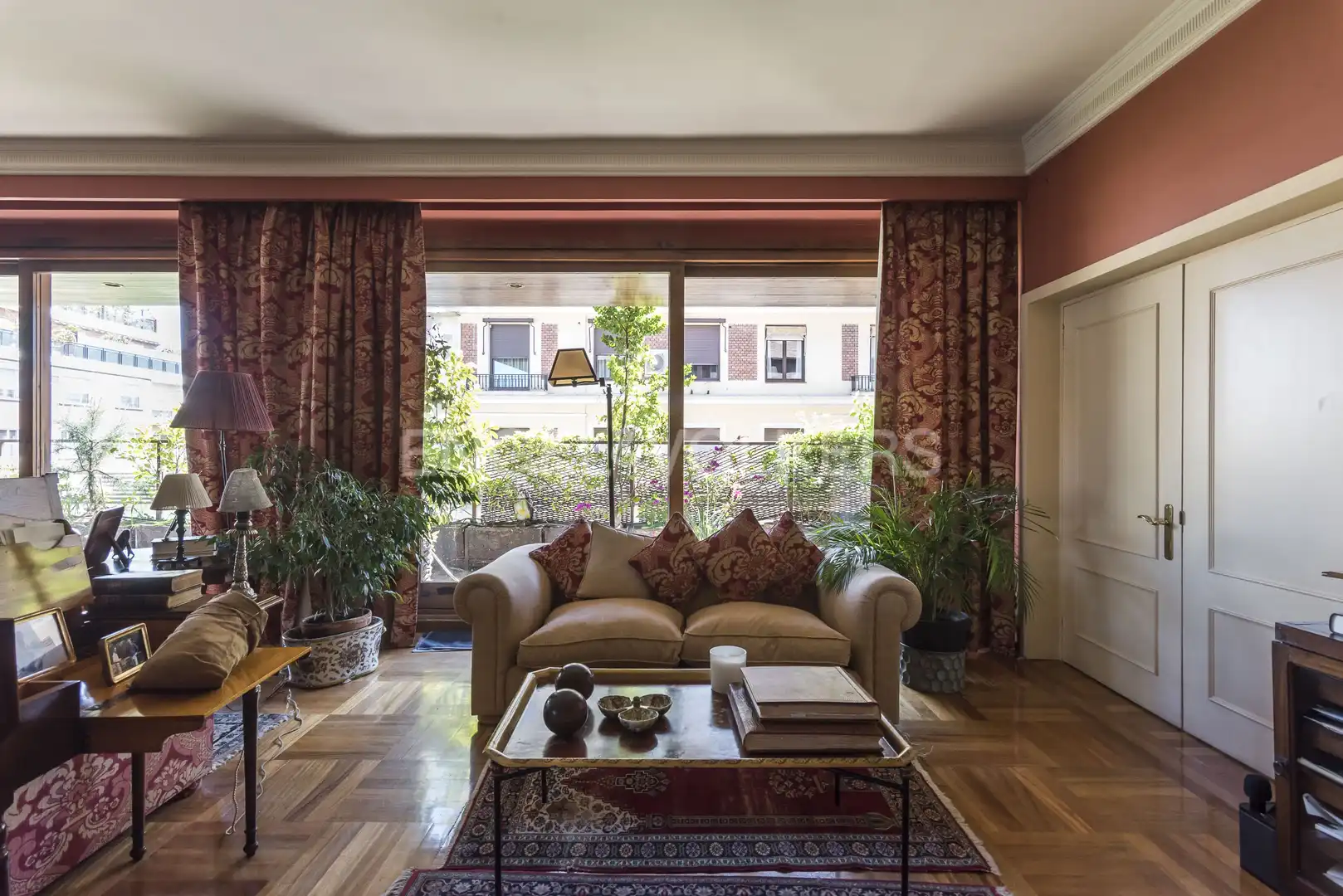 Sala de estar de Piso en venta en Madrid con Aire acondicionado, Calefacción y Parquet
