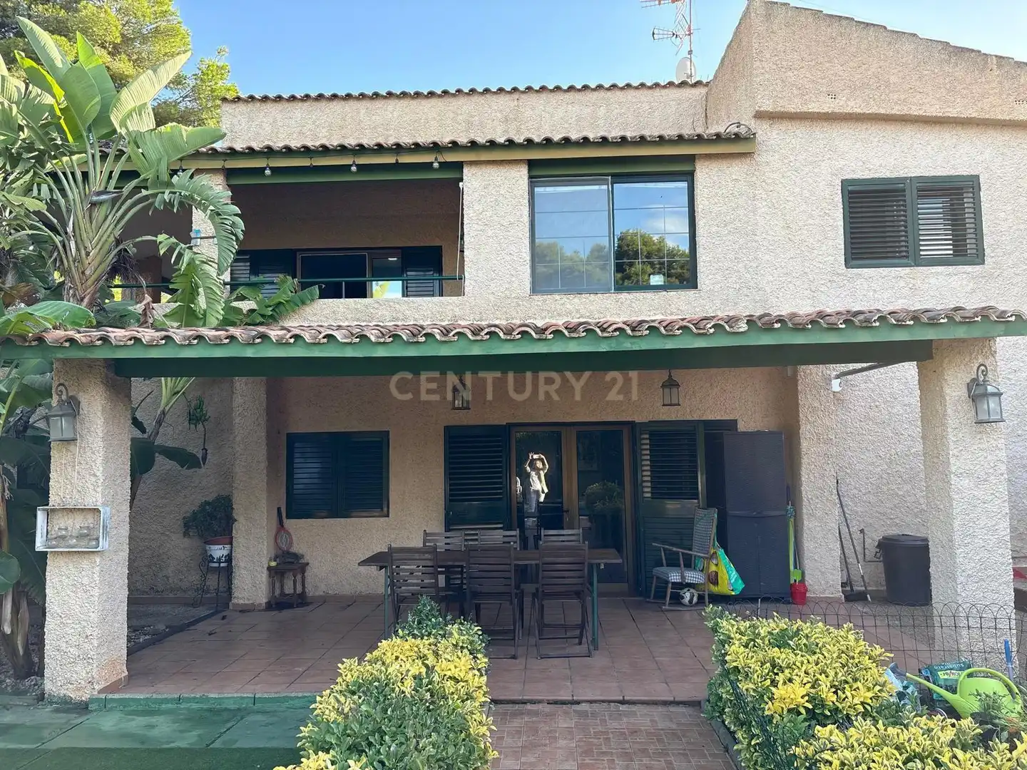 Vista exterior de Casa o chalet en venta en Chiva con Jardín privado