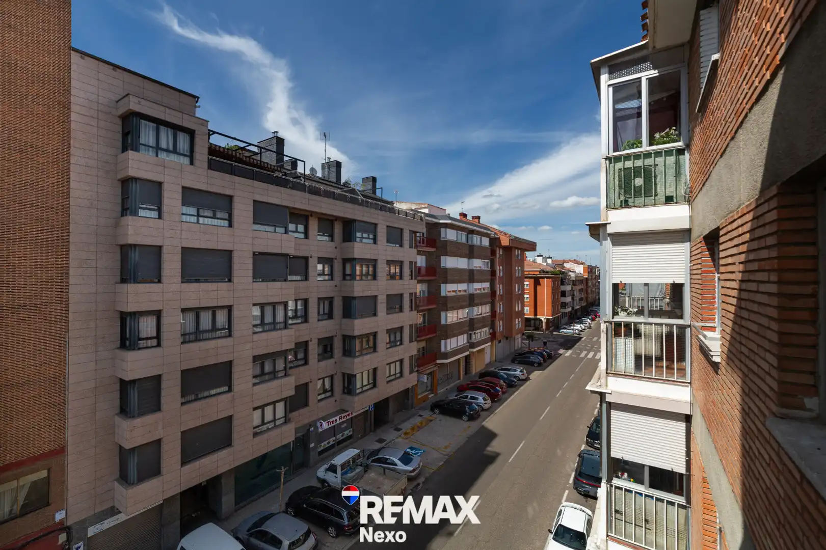 Exterior view of Flat for sale in Palencia  with Air Conditioner, Terrace and Storage room