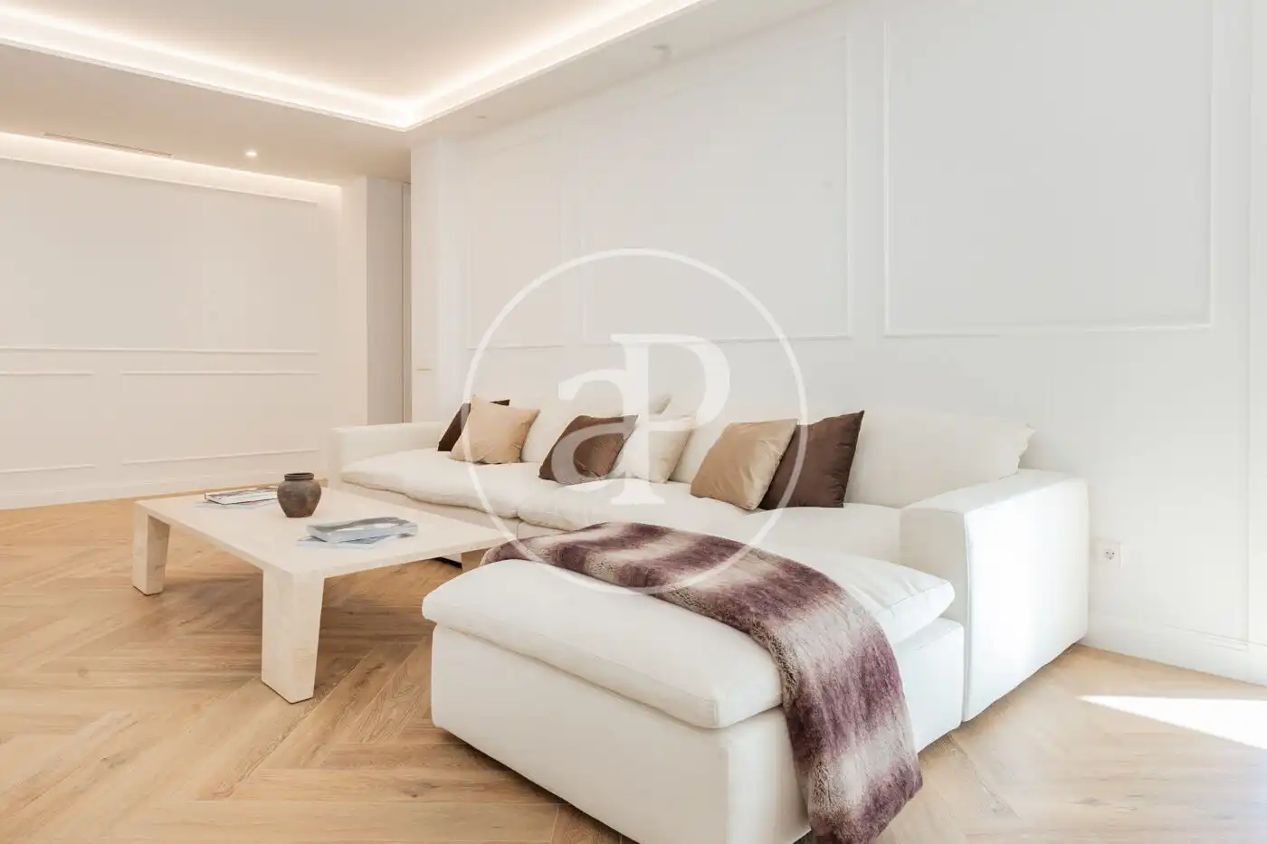 Wohnzimmer von Wohnung zum Verkauf in Madrid mit Klimaanlage, Heizung und Abstellraum