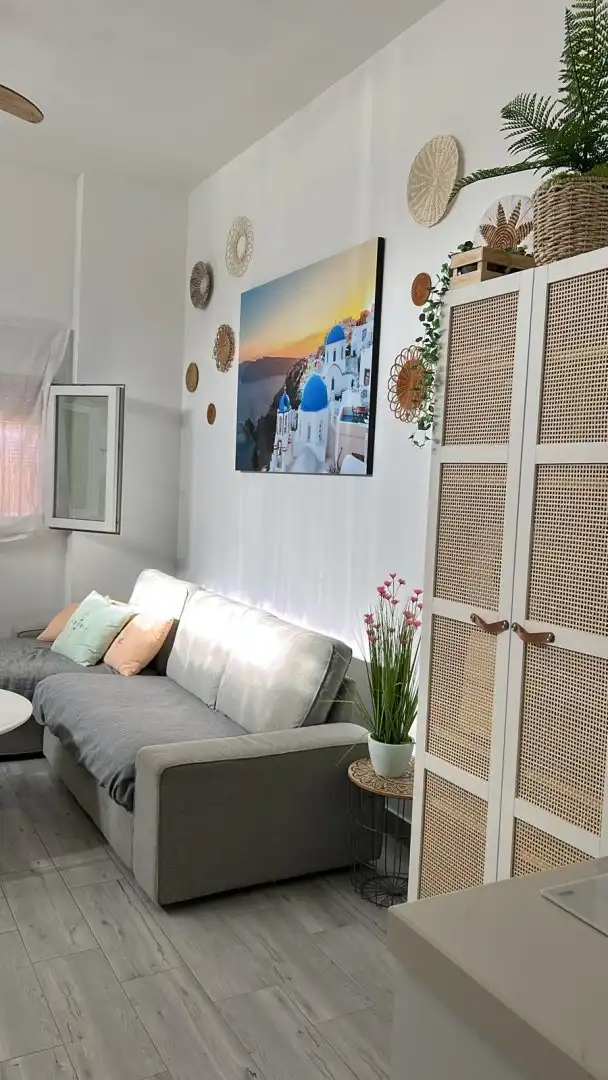 Sala de estar de Piso en venta en Salobreña con Aire acondicionado, Calefacción y Amueblado