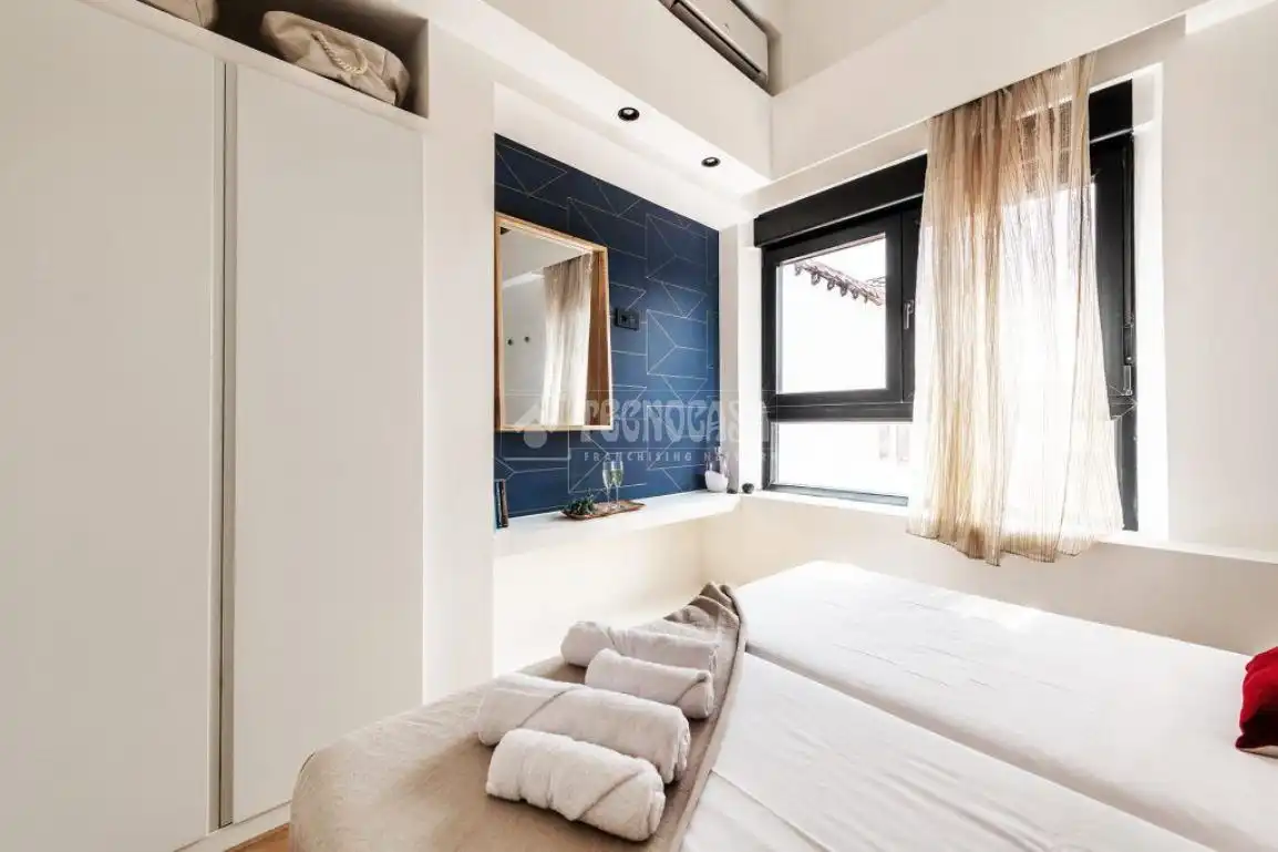 Habitación de Piso de alquiler en Madrid con Aire acondicionado, Calefacción y Amueblado