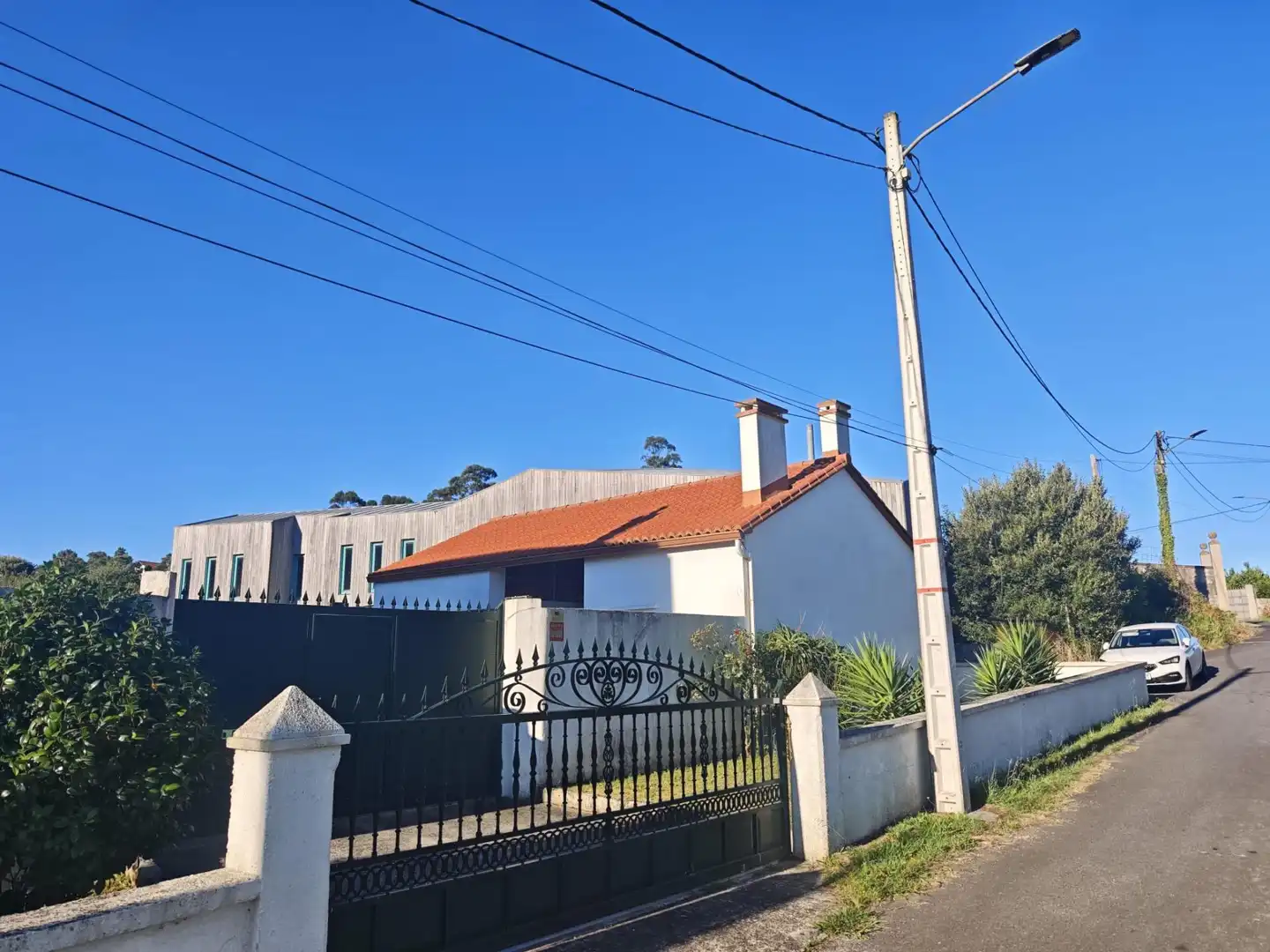 Vista exterior de Casa o xalet en venda en Porto do Son