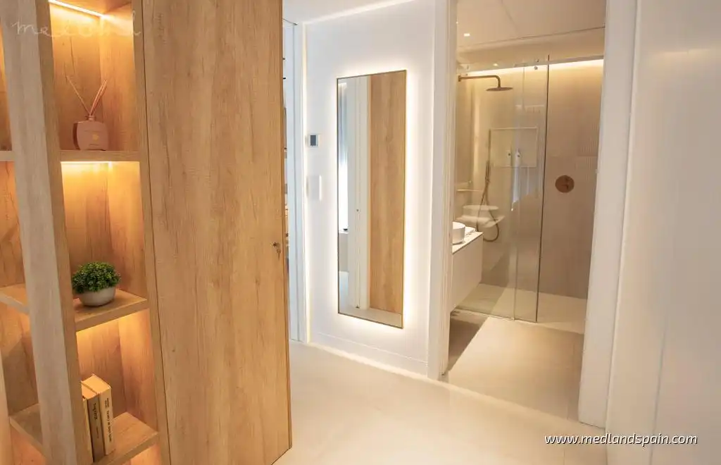 Bany de Apartament en venda en La Manga del Mar Menor amb Aire condicionat, Calefacció i Terrassa