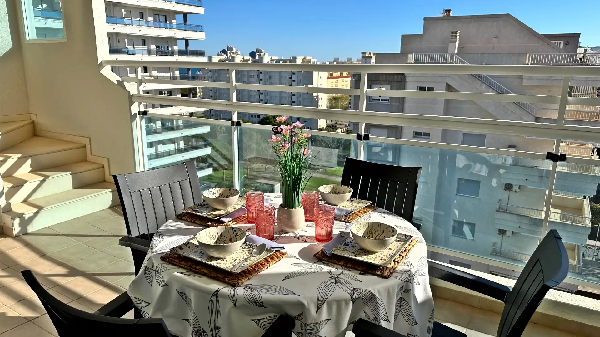 Terrassa de Apartament de lloguer en Gandia amb Aire condicionat, Calefacció i Terrassa