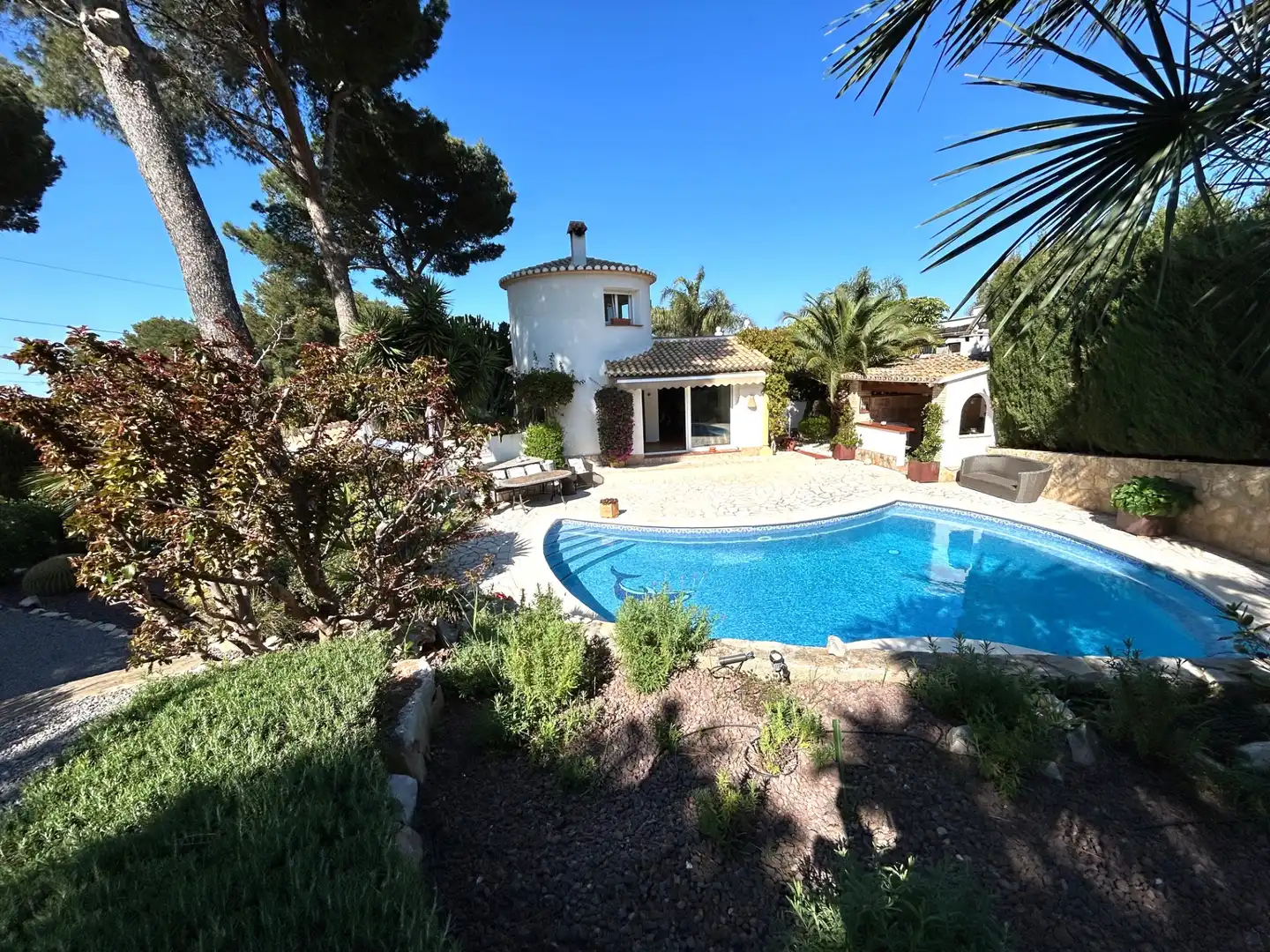Exterior view of Houses for sale in Dénia  with Air Conditioner, Heating and Private garden