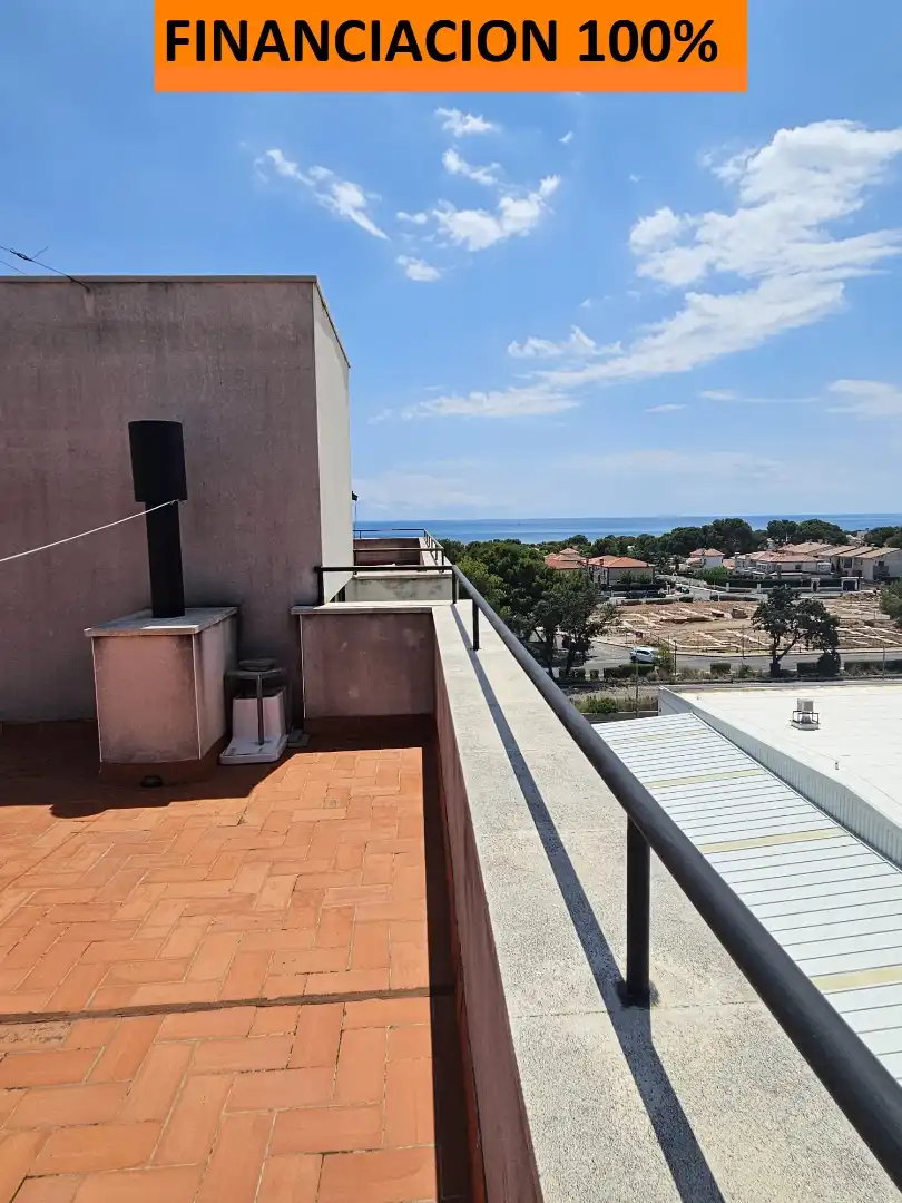 Terrace of Flat for sale in Mont-roig del Camp  with Air Conditioner, Terrace and Furnished