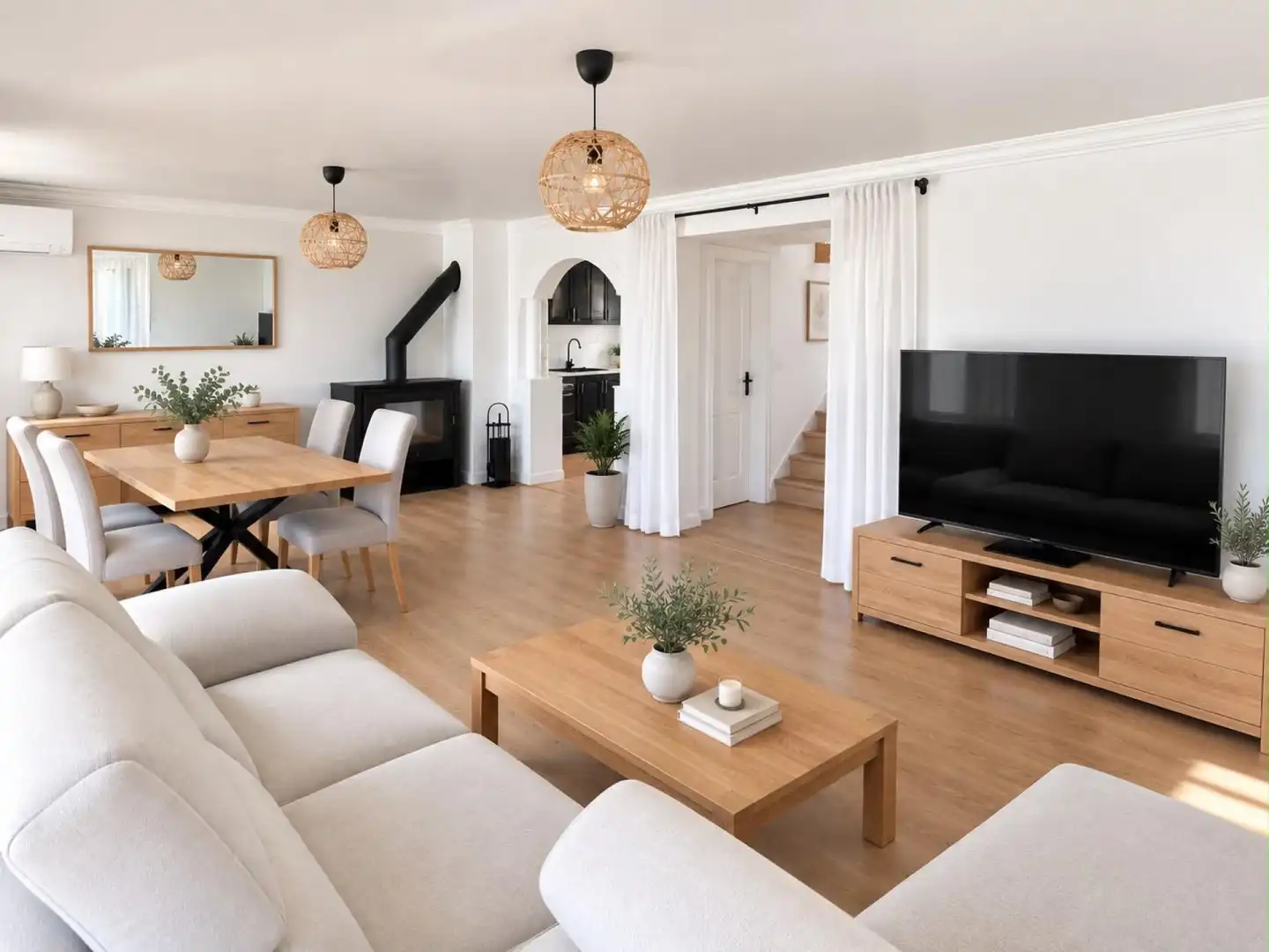 Sala de estar de Casa o chalet en venta en Grau de Gandia - Venecia - Marenys de Rafalcaid