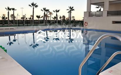 Swimming pool of Apartment for sale in Roquetas de Mar  with Private garden, Terrace and Community pool