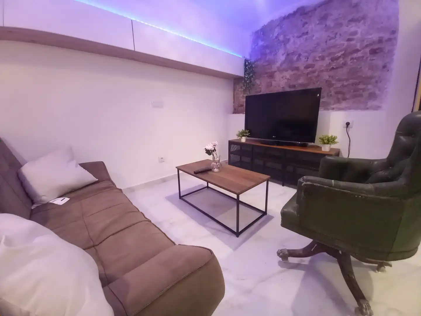 Sala de estar de Loft en venta en Badalona con Terraza y Trastero