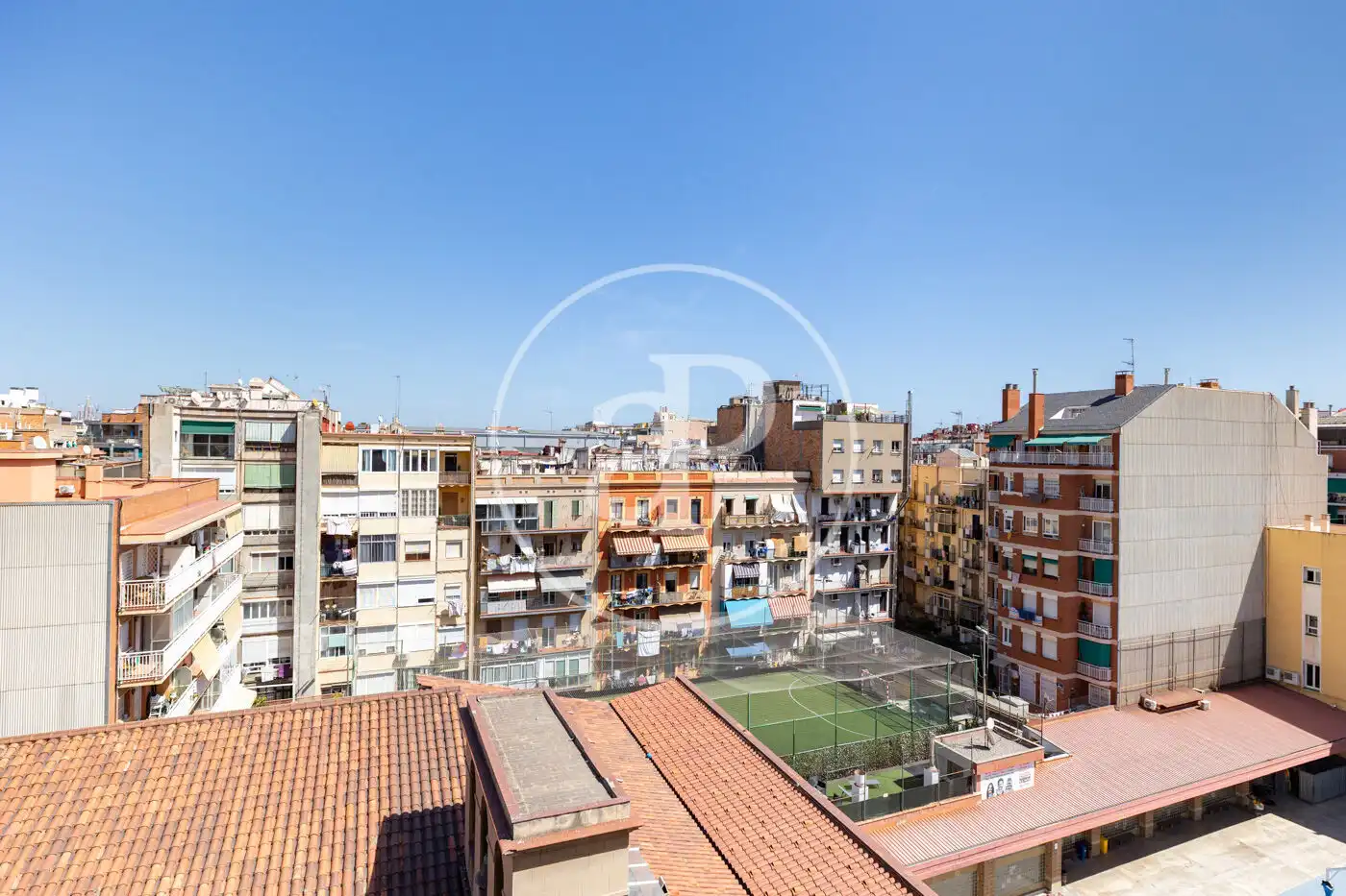 Exterior view of Attic for sale in Barcelona  with Air Conditioner, Heating and Terrace
