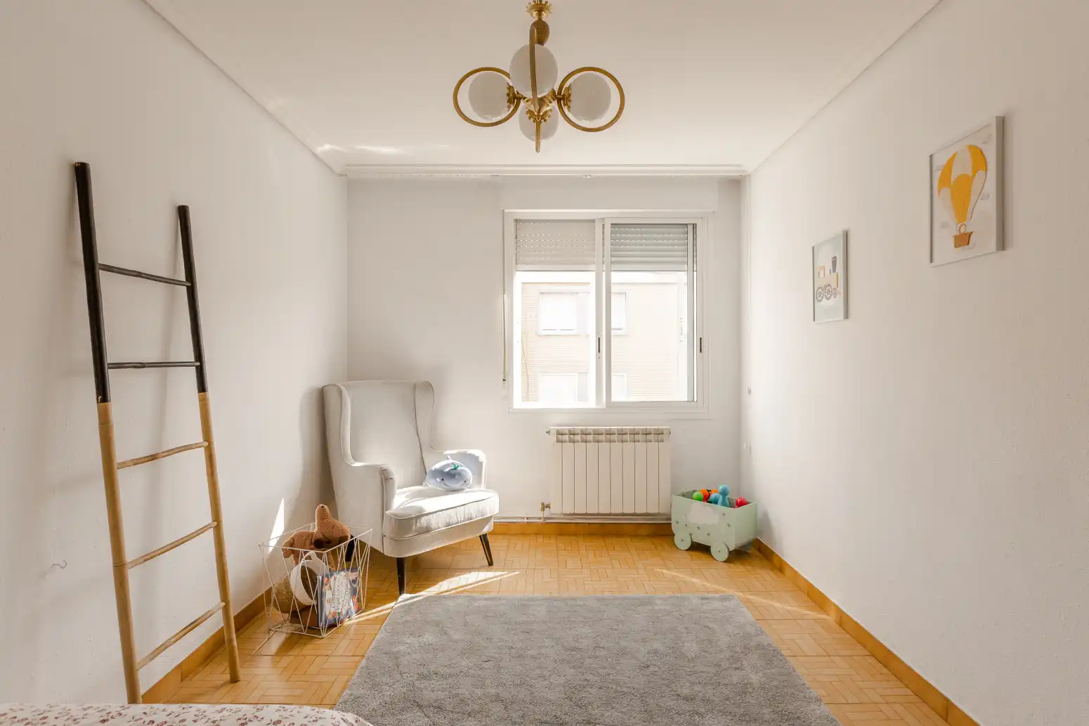 Sala de estar de Piso en venta en Berriozar con Calefacción y Balcón