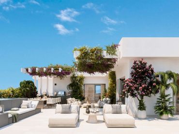 Appartement compact avec piscine à vendre à Casares pueblo