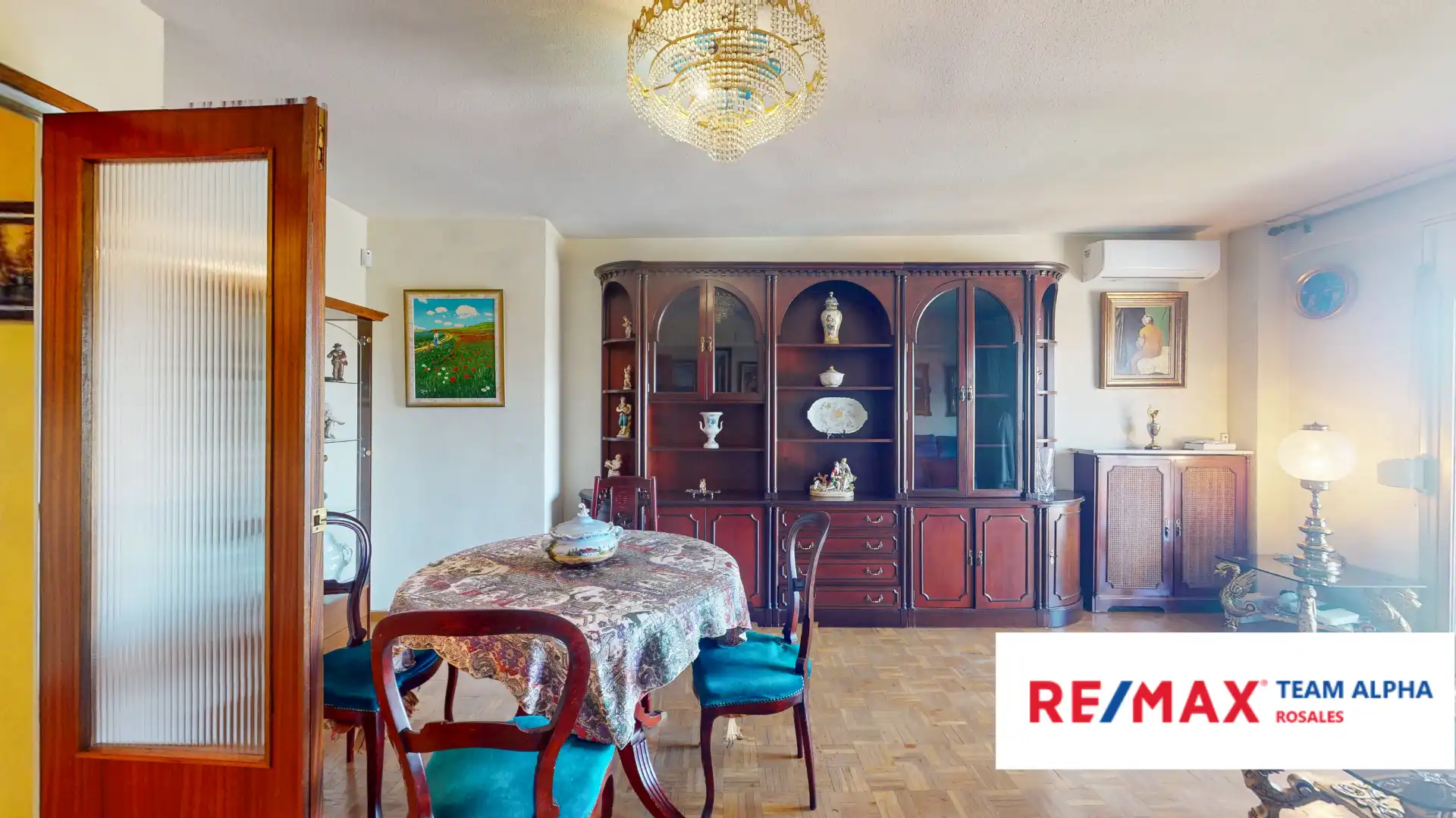 Sala de estar de Piso en venta en Madrid con Aire acondicionado, Calefacción y Parquet