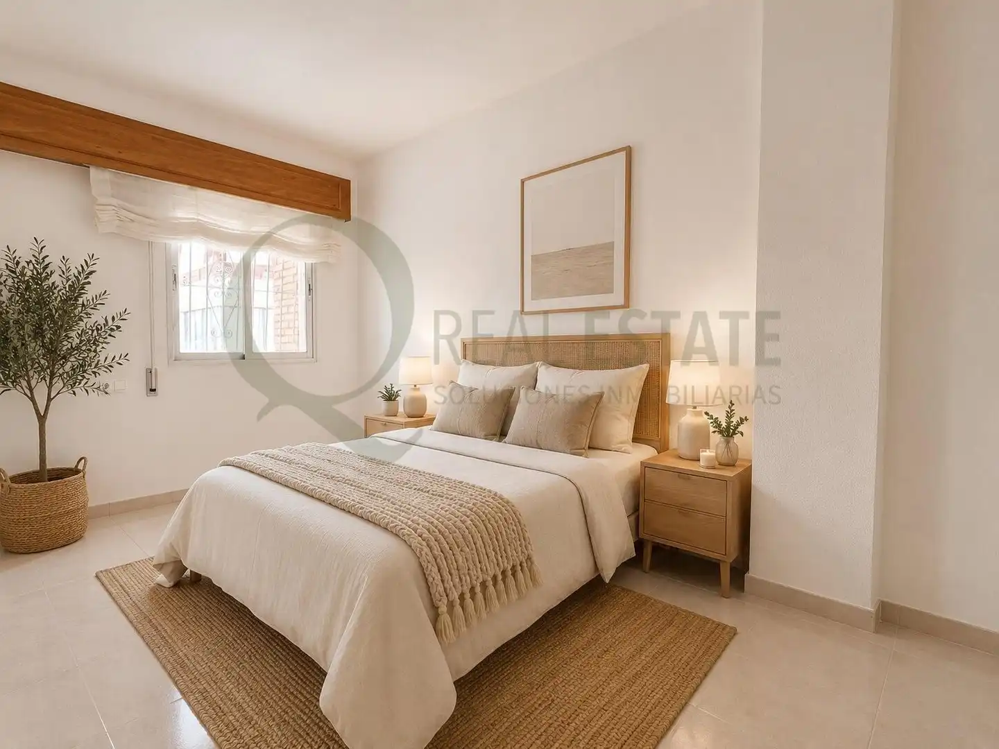 Habitación de Casa adosada en venta en Alicante / Alacant con Calefacción, Jardín privado y Terraza