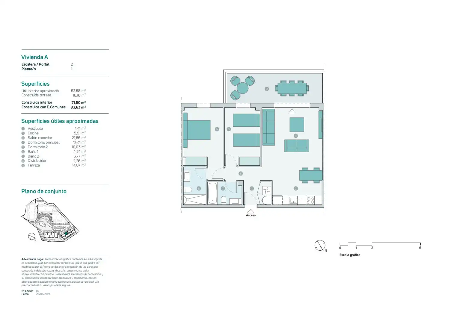 Flat for sale in Mar de Alboran, La Cala Mijas