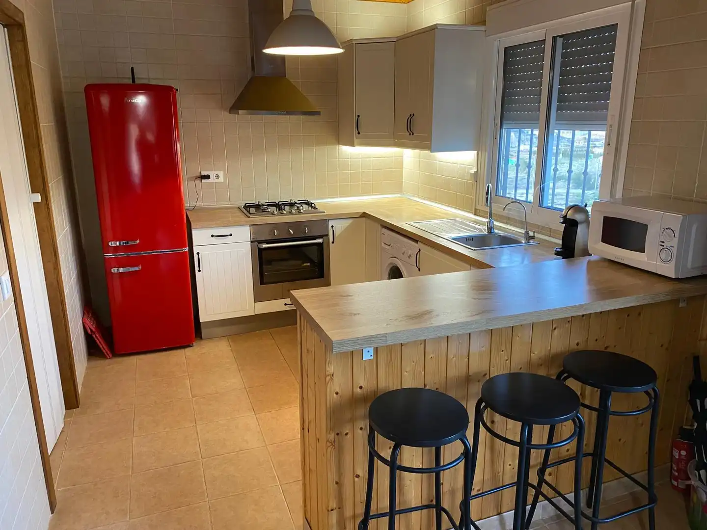 Cuina de Finca rústica en venda en Pliego amb Jardí privat, Terrassa i Traster