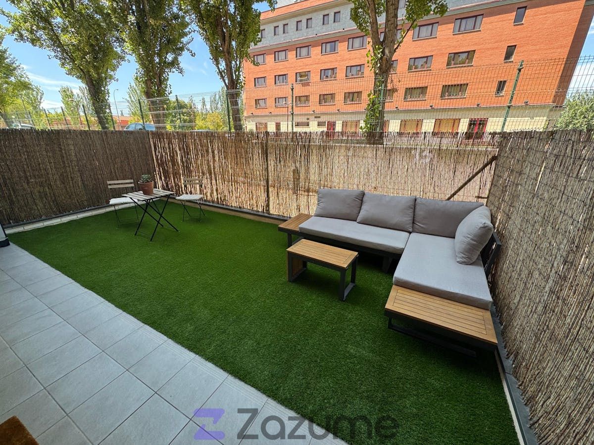 Terrace of Flat for rent in Getafe  with Heating, Private garden and Storage room