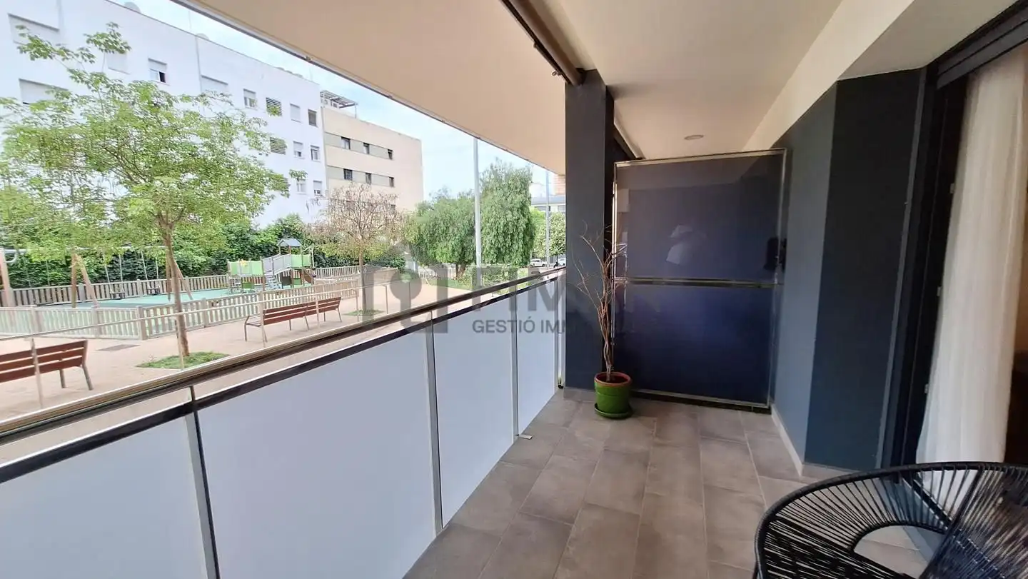 Terrasse von Erdgeschoss zum Verkauf in Mataró mit Klimaanlage, Heizung und Terrasse