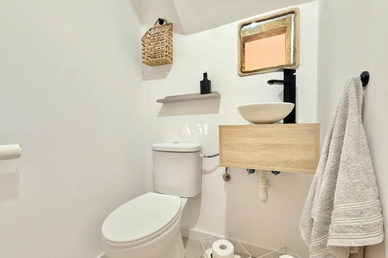 Baño de Casa o chalet de alquiler en Los Alcázares con Calefacción, Jardín privado y Terraza