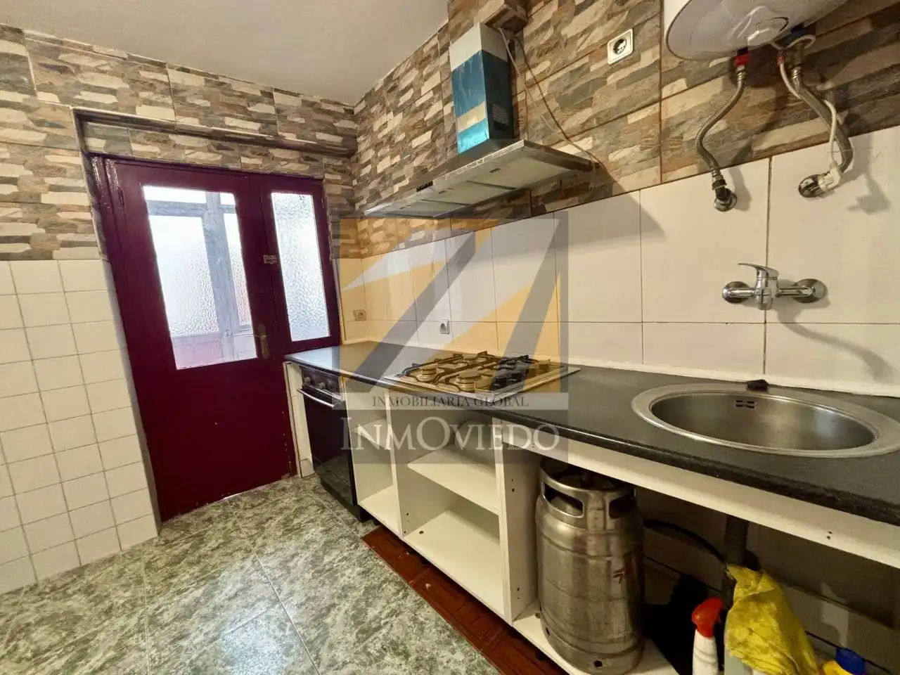 Kitchen of Flat for sale in Avilés  with Heating and Terrace