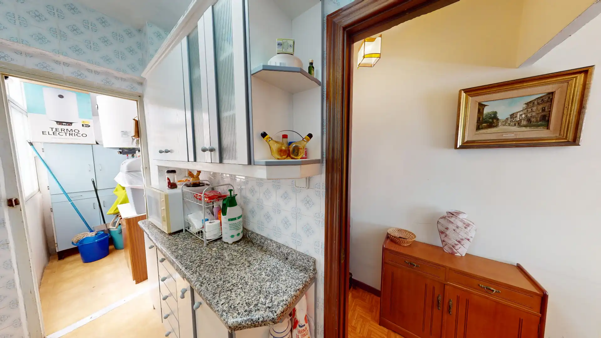 Cuina de Pis en venda en Alicante / Alacant amb Parquet, Moblat i Forn