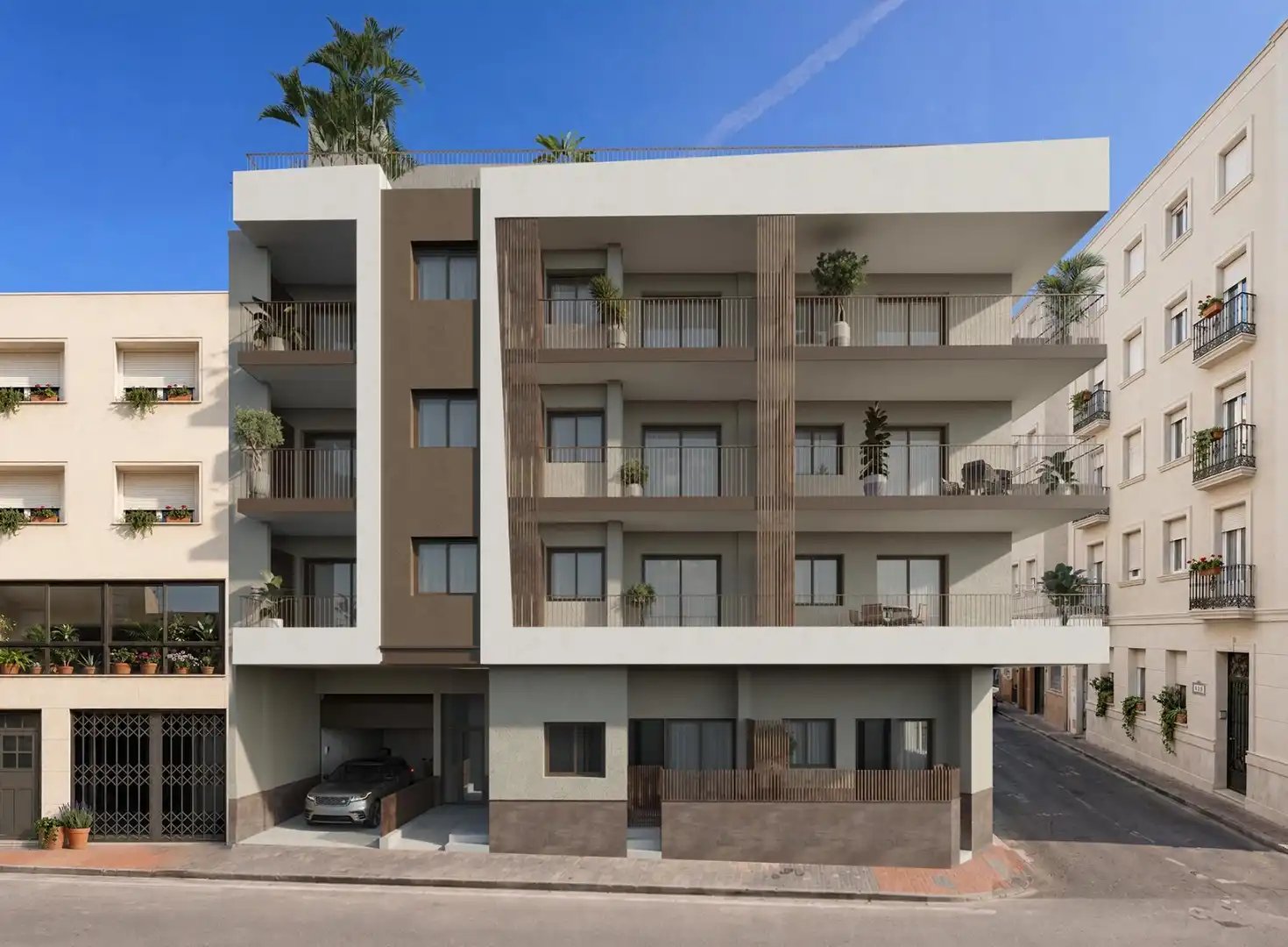 Vista exterior de Apartamento en venta en Santa Pola con Terraza y Piscina comunitaria
