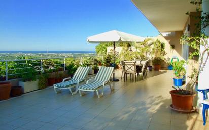 Terrace of Apartment for sale in Pedreguer  with Air Conditioner, Terrace and Swimming Pool