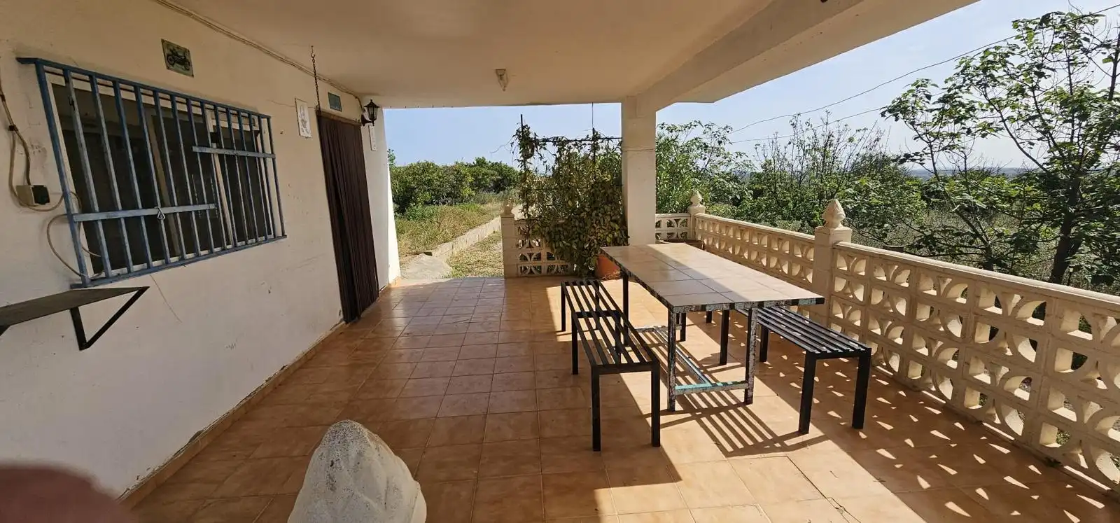 Terrassa de Casa o xalet en venda en Cheste amb Jardí privat i Alarma