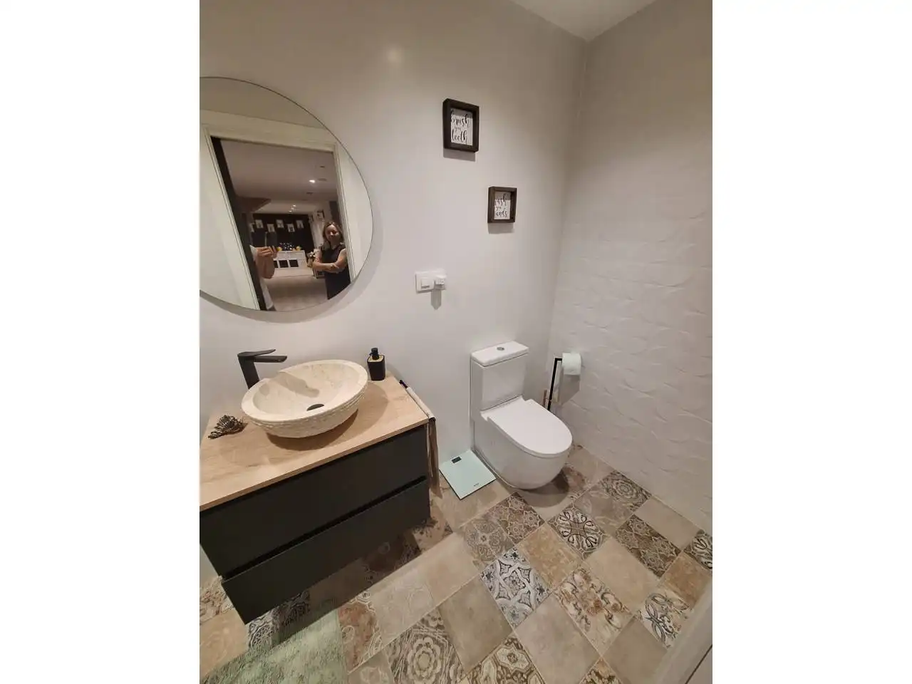 Baño de Casa adosada en venta en Carranque con Aire acondicionado, Calefacción y Terraza