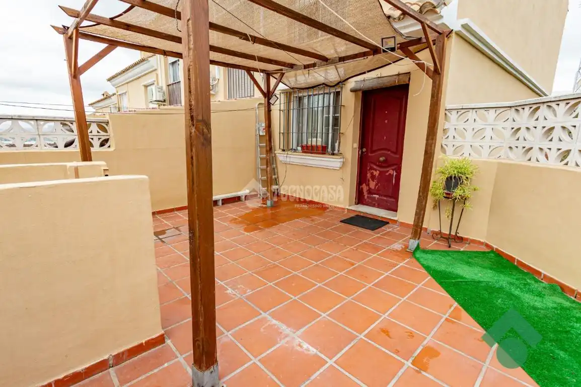 Terraza de Casa adosada en venta en Algeciras con Calefacción y Amueblado