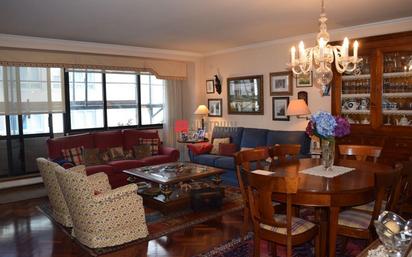 Living room of Flat for sale in A Coruña Capital   with Heating and Balcony