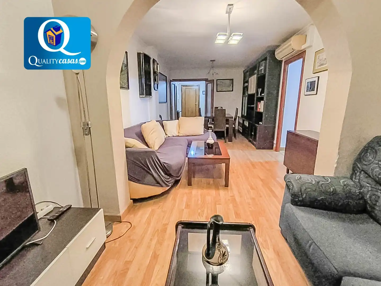 Living room of Apartments for sale in Alicante / Alacant  with Air Conditioner, Heating and Community pool