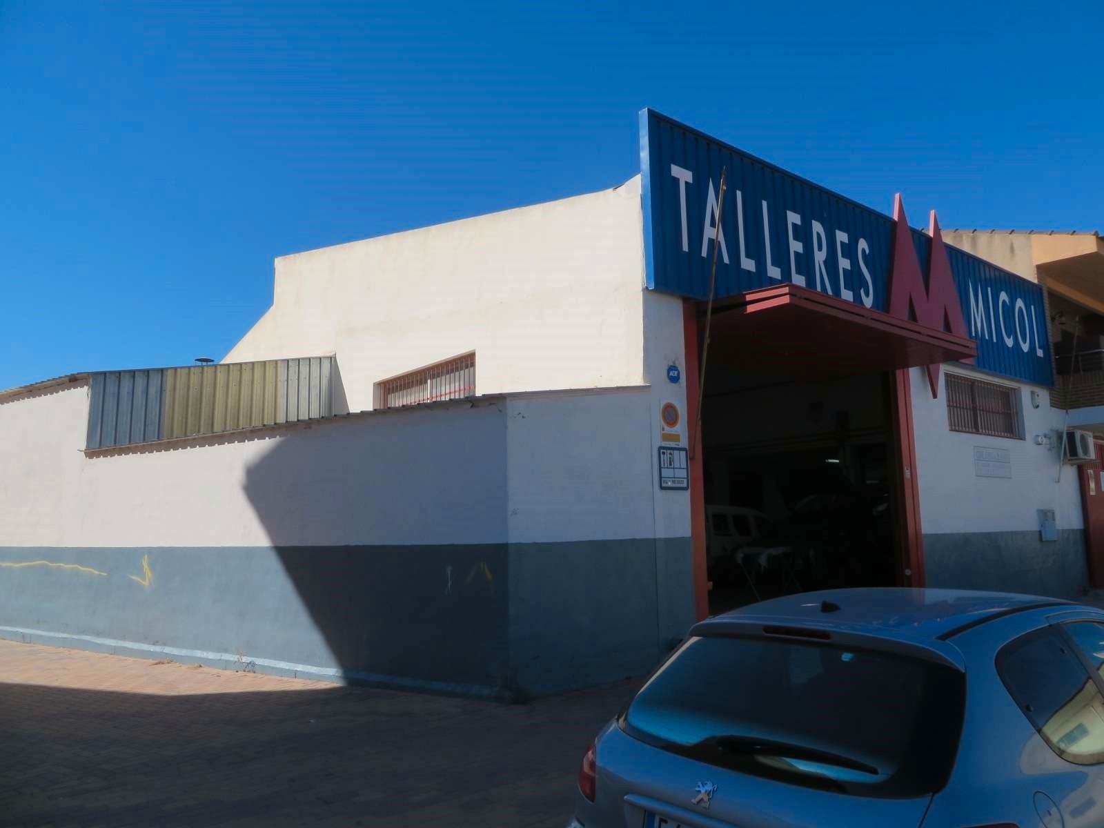 Exterior view of Industrial buildings for sale in  Murcia Capital