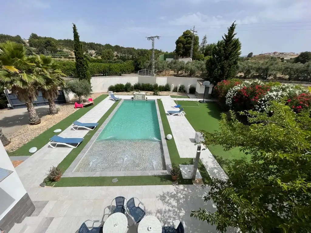 Swimming pool of Houses for sale in Cehegín  with Air Conditioner, Heating and Private garden