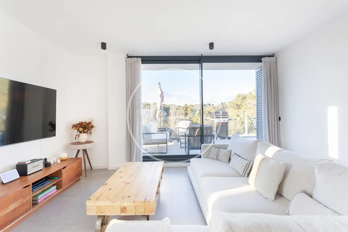 Terrace of Flat for rent in Cerdanyola del Vallès  with Air Conditioner, Heating and Terrace