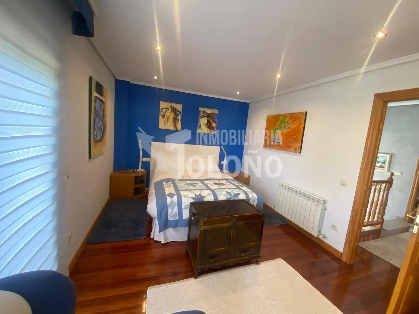 Dormitori de Casa o xalet en venda en Ollauri amb Calefacció, Jardí privat i Terrassa
