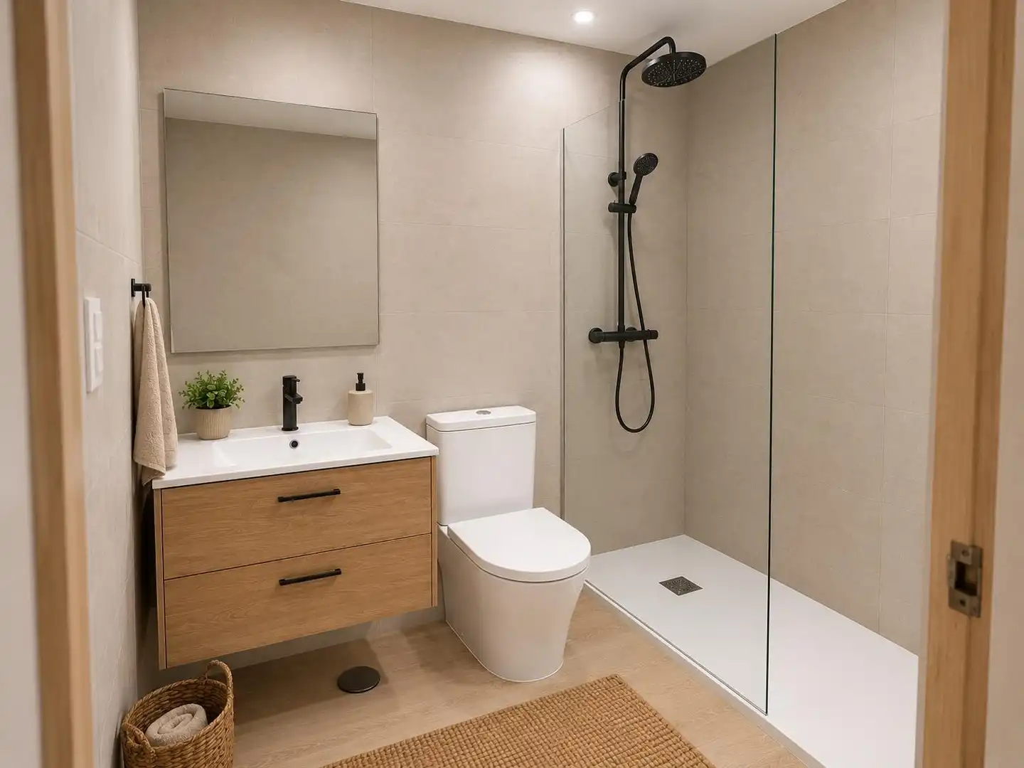 Badezimmer von Wohnung zum Verkauf in Málaga