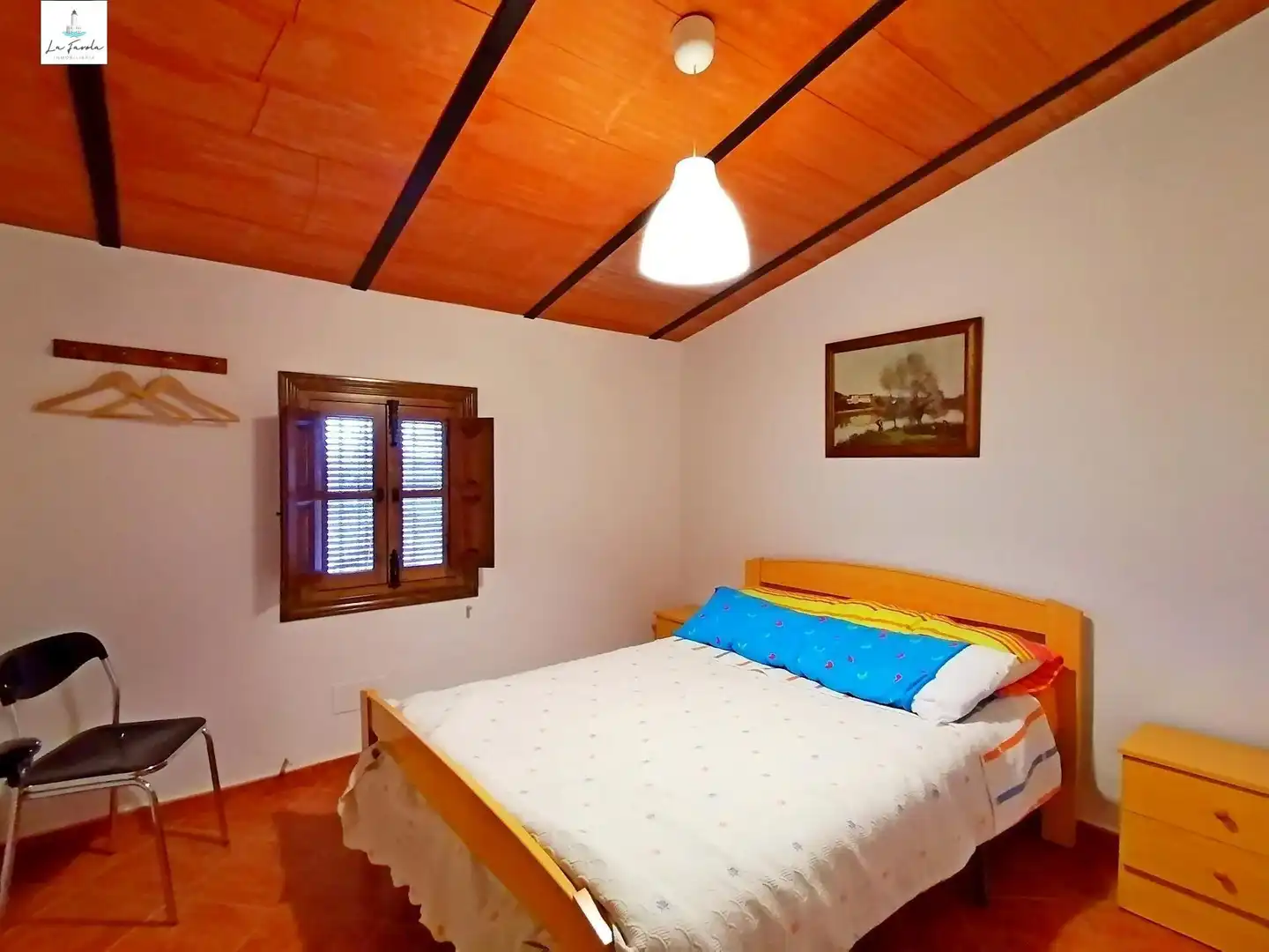 Dormitori de Casa o xalet en venda en Villanueva del Trabuco amb Jardí privat, Traster i Moblat