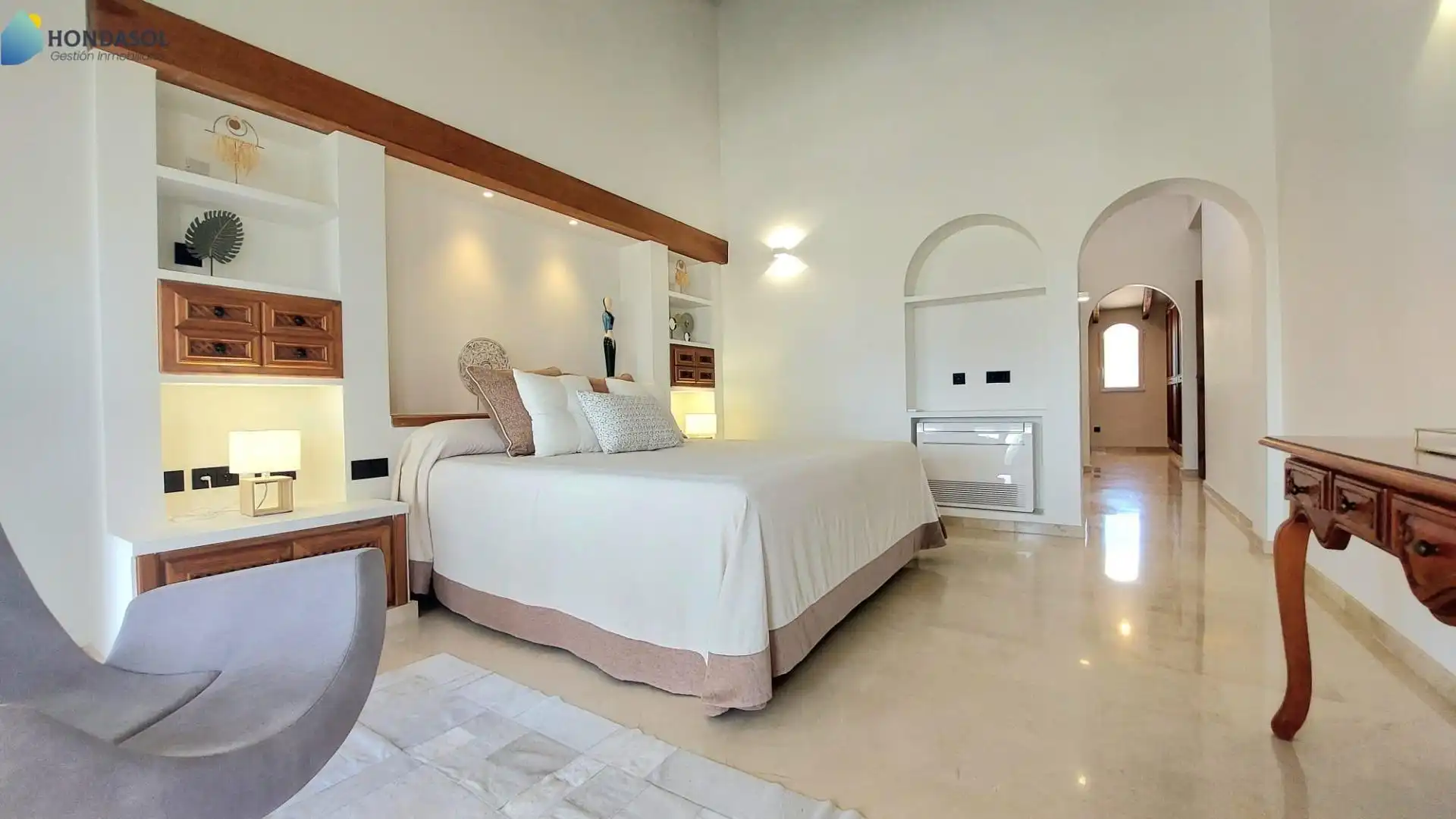 Dormitori de Casa o xalet en venda en Cartagena amb Aire condicionat, Jardí privat i Terrassa