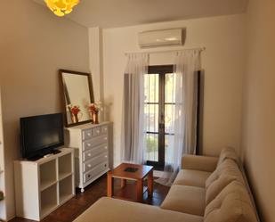 Sala d'estar de Apartament de lloguer en Málaga Capital amb Aire condicionat i Terrassa