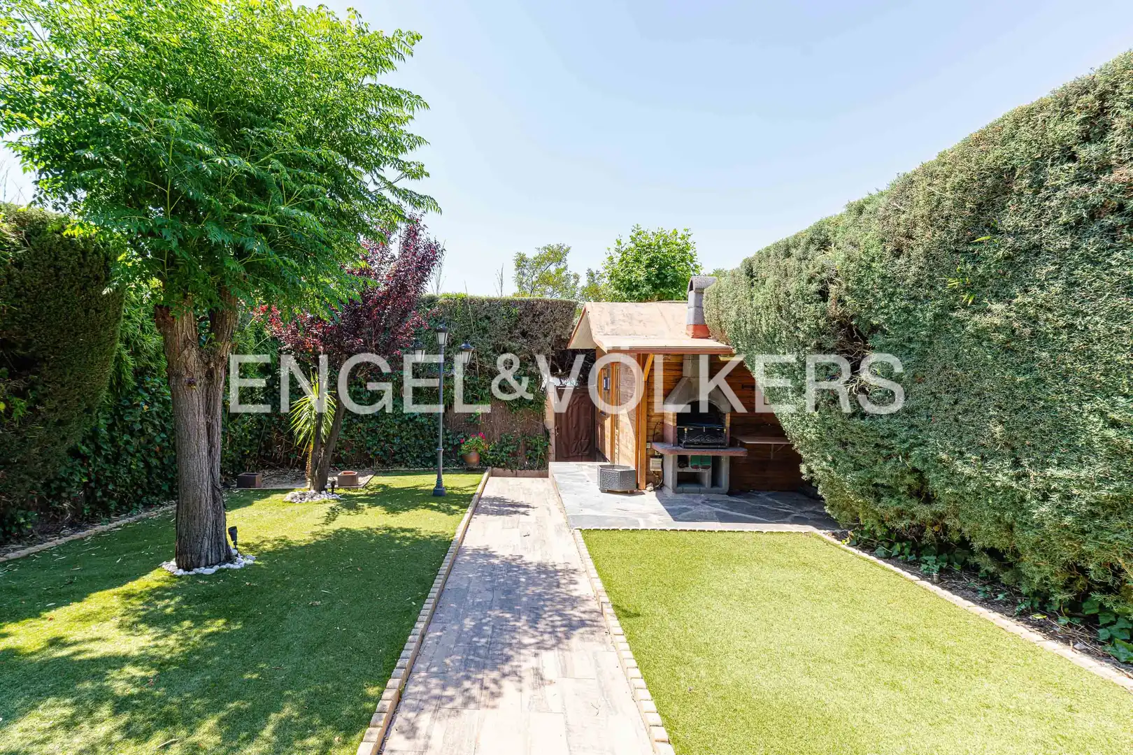 Jardí de Casa o xalet de lloguer en Las Rozas de Madrid amb Aire condicionat, Calefacció i Terrassa