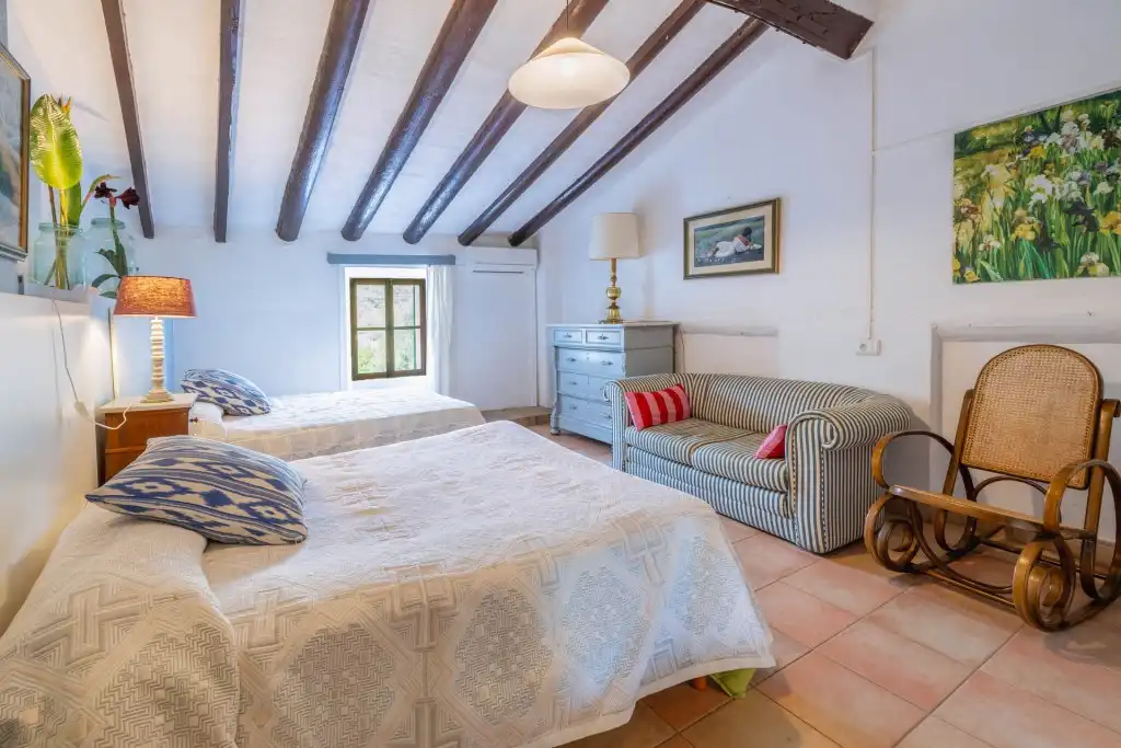 Habitación de Finca rústica en venta en Fornalutx con Jardín privado, Terraza y Trastero