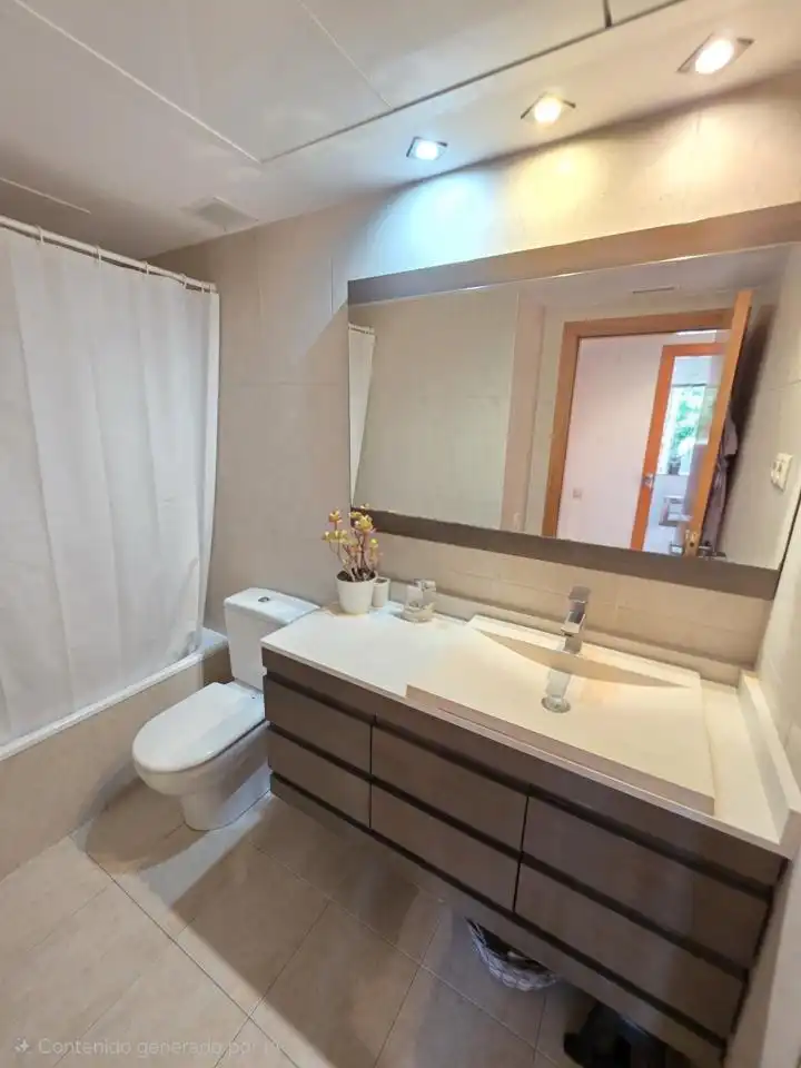 Bathroom of Ground floor for sale in Castelldefels  with Air Conditioner, Terrace and Storage room